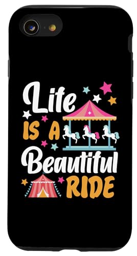 County Fair: Das Leben ist eine wunderschöne Fahrt Hülle für iPhone SE (2020) / 7 / 8 von County Fair And State Fair Designs for Kids