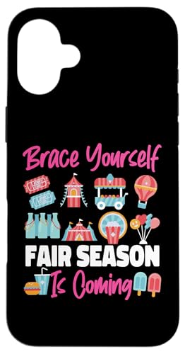 County Fair: Halten Sie sich an – die Messesaison kommt Hülle für iPhone 16 Plus County Fair: Halten Sie sich an – die Messesaison kommt Hülle für iPhone 16 Plus von County Fair And State Fair Designs for Kids
