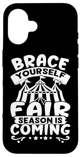 County Fair: Halten Sie sich an – die Messesaison kommt Hülle für iPhone 16 County Fair: Halten Sie sich an – die Messesaison kommt Hülle für iPhone 16 von County Fair And State Fair Designs for Kids