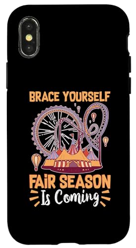 County Fair: Halten Sie sich an – die Messesaison kommt Hülle für iPhone X/XS County Fair: Halten Sie sich an – die Messesaison kommt Hülle für iPhone X/XS von County Fair And State Fair Designs for Kids