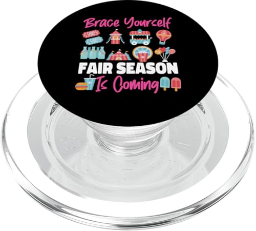 County Fair: Halten Sie sich an – die Messesaison kommt PopSockets PopGrip für MagSafe County Fair: Halten Sie sich an – die Messesaison kommt PopSockets PopGrip für MagSafe von County Fair And State Fair Designs for Kids