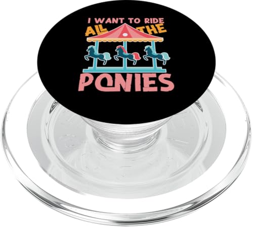County Fair: I Want To Ride All The Ponys PopSockets PopGrip für MagSafe County Fair: I Want To Ride All The Ponys PopSockets PopGrip für MagSafe von County Fair And State Fair Designs for Kids