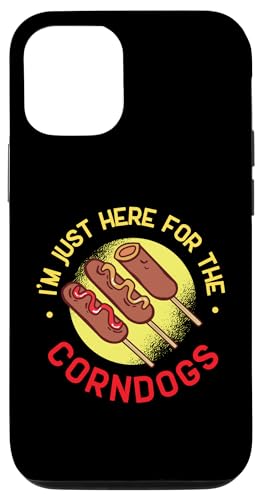 County Fair: Ich bin nur wegen der Corn Dogs hier Hülle für iPhone 12/12 Pro County Fair: Ich bin nur wegen der Corn Dogs hier Hülle für iPhone 12/12 Pro von County Fair And State Fair Designs for Kids