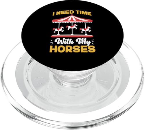 County Fair: Ich brauche Zeit mit meinen Pferden PopSockets PopGrip für MagSafe County Fair: Ich brauche Zeit mit meinen Pferden PopSockets PopGrip für MagSafe von County Fair And State Fair Designs for Kids