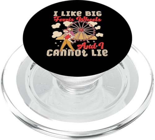 County Fair: Ich mag große Riesenräder und ich kann nicht lügen PopSockets PopGrip für MagSafe County Fair: Ich mag große Riesenräder und ich kann nicht lügen PopSockets PopGrip für MagSafe von County Fair And State Fair Designs for Kids