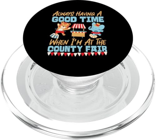 County Fair: Immer eine gute Zeit haben PopSockets PopGrip für MagSafe County Fair: Immer eine gute Zeit haben PopSockets PopGrip für MagSafe von County Fair And State Fair Designs for Kids