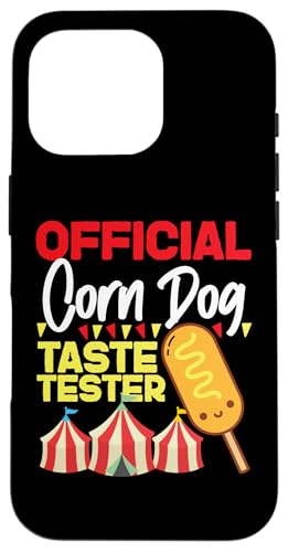 County Fair: Offizieller Mais-Hunde-Geschmackstester Hülle für iPhone 16 Pro County Fair: Offizieller Mais-Hunde-Geschmackstester Hülle für iPhone 16 Pro von County Fair And State Fair Designs for Kids