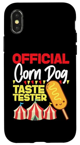 County Fair: Offizieller Mais-Hunde-Geschmackstester Hülle für iPhone X/XS County Fair: Offizieller Mais-Hunde-Geschmackstester Hülle für iPhone X/XS von County Fair And State Fair Designs for Kids