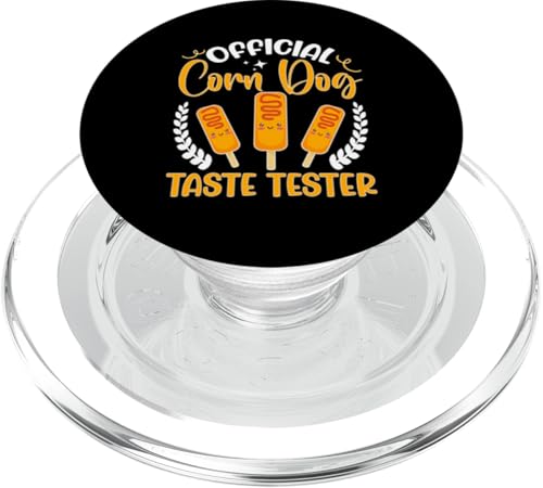 County Fair: Offizieller Maishund-Geschmackstester PopSockets PopGrip für MagSafe County Fair: Offizieller Maishund-Geschmackstester PopSockets PopGrip für MagSafe von County Fair And State Fair Designs for Kids