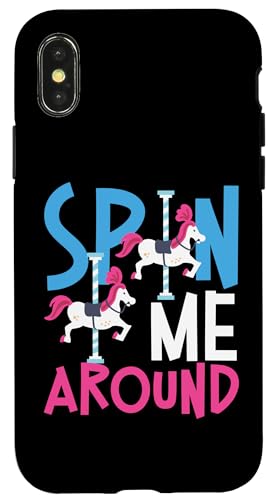 County Fair: Spin Me Around Karussell-Design Hülle für iPhone X/XS County Fair: Spin Me Around Karussell-Design Hülle für iPhone X/XS von County Fair And State Fair Designs for Kids