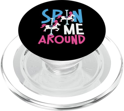 County Fair: Spin Me Around Karussell-Design PopSockets PopGrip für MagSafe County Fair: Spin Me Around Karussell-Design PopSockets PopGrip für MagSafe von County Fair And State Fair Designs for Kids