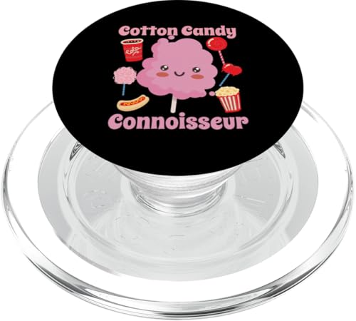 County Fair: Zuckerwatte-Kenner PopSockets PopGrip für MagSafe County Fair: Zuckerwatte-Kenner PopSockets PopGrip für MagSafe von County Fair And State Fair Designs for Kids