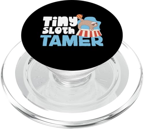 Jahrmarkt: Tiny Sloth Tamer PopSockets PopGrip für MagSafe Jahrmarkt: Tiny Sloth Tamer PopSockets PopGrip für MagSafe von County Fair And State Fair Designs for Kids