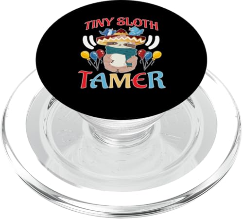 Jahrmarkt: Tiny Sloth Tamer PopSockets PopGrip für MagSafe Jahrmarkt: Tiny Sloth Tamer PopSockets PopGrip für MagSafe von County Fair And State Fair Designs for Kids