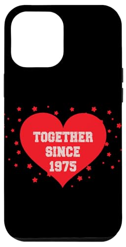 Zusammen seit 1975 Hülle für iPhone 12 Pro Max Zusammen seit 1975 Hülle für iPhone 12 Pro Max von Couples Love Merch