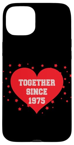 Zusammen seit 1975 Hülle für iPhone 15 Plus Zusammen seit 1975 Hülle für iPhone 15 Plus von Couples Love Merch
