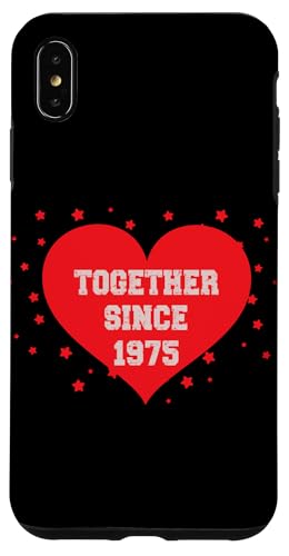 Zusammen seit 1975 Hülle für iPhone XS Max Zusammen seit 1975 Hülle für iPhone XS Max von Couples Love Merch