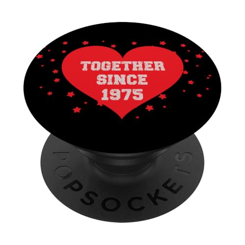 Zusammen seit 1975 PopSockets Klebender PopGrip Zusammen seit 1975 PopSockets Klebender PopGrip von Couples Love Merch