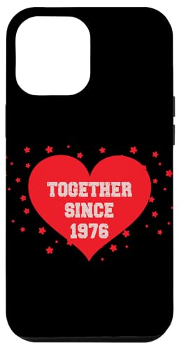 Zusammen seit 1976 Hülle für iPhone 12 Pro Max Zusammen seit 1976 Hülle für iPhone 12 Pro Max von Couples Love Merch