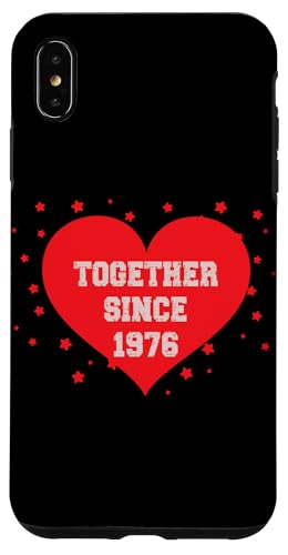 Zusammen seit 1976 Hülle für iPhone XS Max Zusammen seit 1976 Hülle für iPhone XS Max von Couples Love Merch