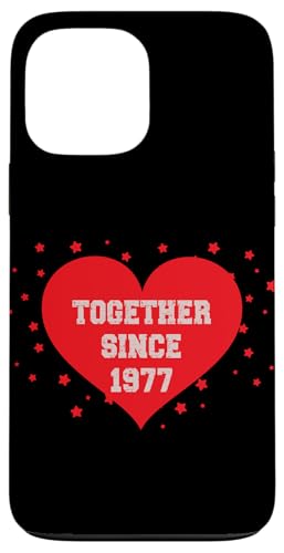 Zusammen seit 1977 Hülle für iPhone 13 Pro Max Zusammen seit 1977 Hülle für iPhone 13 Pro Max von Couples Love Merch