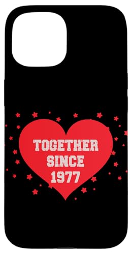 Zusammen seit 1977 Hülle für iPhone 15 Zusammen seit 1977 Hülle für iPhone 15 von Couples Love Merch