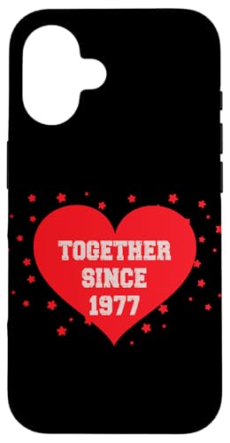 Zusammen seit 1977 Hülle für iPhone 16 Zusammen seit 1977 Hülle für iPhone 16 von Couples Love Merch