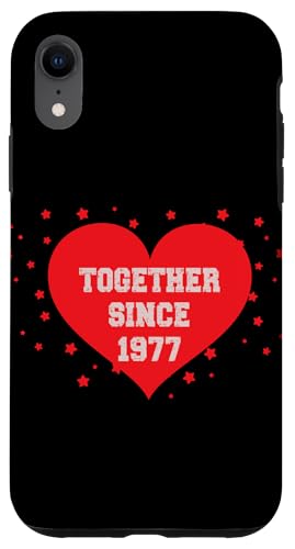 Zusammen seit 1977 Hülle für iPhone XR Zusammen seit 1977 Hülle für iPhone XR von Couples Love Merch