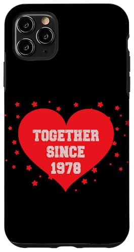 Zusammen seit 1978 Hülle für iPhone 11 Pro Max Zusammen seit 1978 Hülle für iPhone 11 Pro Max von Couples Love Merch