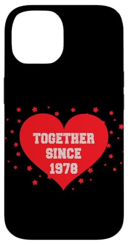 Zusammen seit 1978 Hülle für iPhone 14 Zusammen seit 1978 Hülle für iPhone 14 von Couples Love Merch