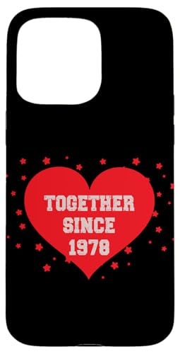 Zusammen seit 1978 Hülle für iPhone 15 Pro Max Zusammen seit 1978 Hülle für iPhone 15 Pro Max von Couples Love Merch
