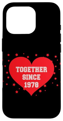 Zusammen seit 1978 Hülle für iPhone 16 Pro Zusammen seit 1978 Hülle für iPhone 16 Pro von Couples Love Merch
