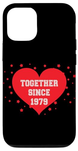 Zusammen seit 1979 Hülle für iPhone 12/12 Pro Zusammen seit 1979 Hülle für iPhone 12/12 Pro von Couples Love Merch