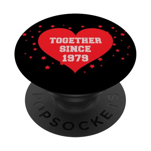 Zusammen seit 1979 PopSockets Klebender PopGrip Zusammen seit 1979 PopSockets Klebender PopGrip von Couples Love Merch
