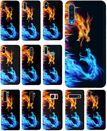 CoverHeld Hülle für Apple iPhone X / 10 Handyhülle Design 198 Drachen Feuer aus flexiblem Silikon SchutzHülle Softcase HandyCover Hülle für Apple iPhone X / 10 von CoverHeld