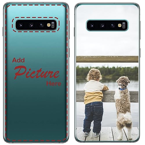 Hülle für Samsung Galaxy S10 Handyhülle selbst gestalten Schutzhülle aus weichem Silikon TPU Softcase mit deinem eigenen Design Foto Motiv von CoverHeld