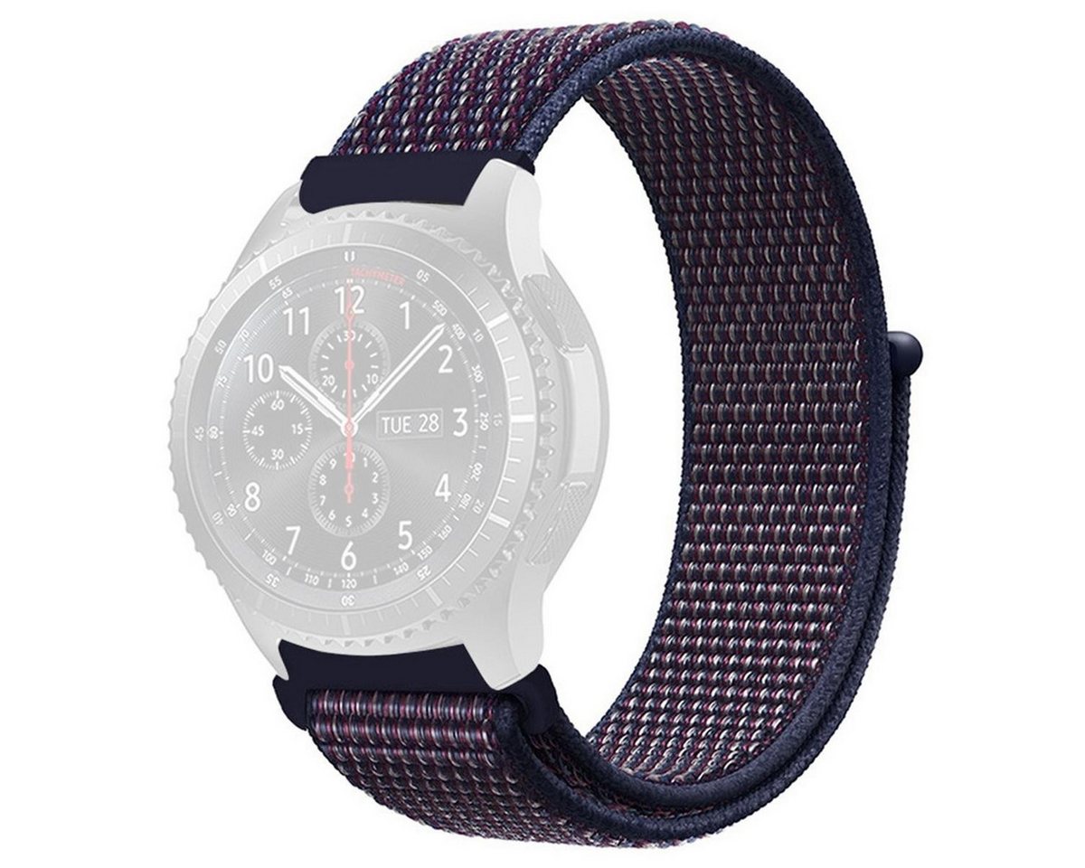 CoverKingz Handyhülle Armband für Samsung Galaxy Watch 3/1/Gear2/S3 Strap Watchband Nylon, Flexibel Stretch von CoverKingz