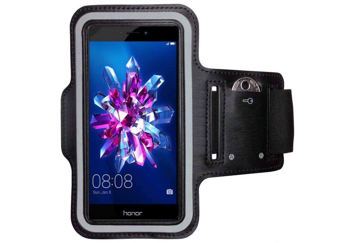 CoverKingz Handyhülle Honor 8 Handy Sport Armband Hülle Sportarmband Fitness Laufhülle Etui von CoverKingz