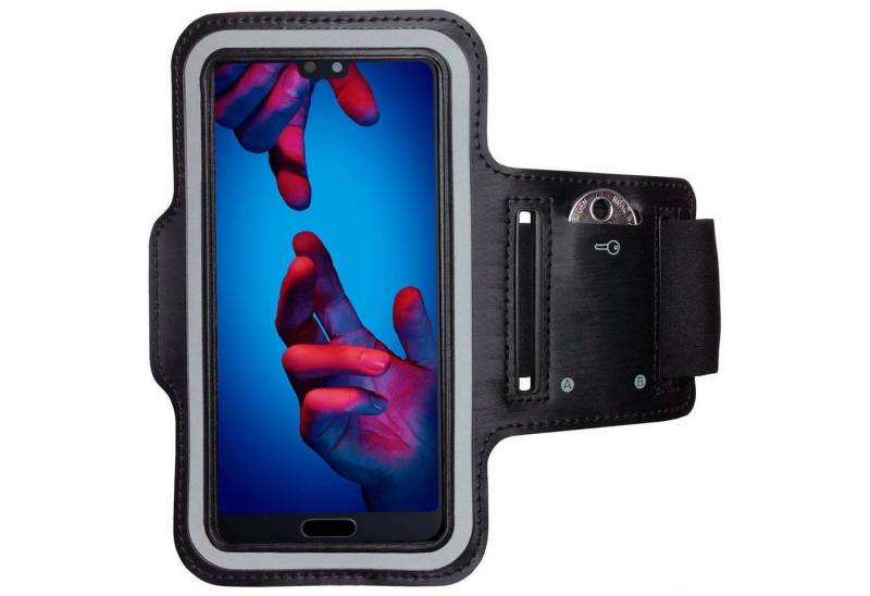 CoverKingz Handyhülle Huawei P20 Handy Sport Armband Hülle Sportarmband Fitness Laufhülle von CoverKingz