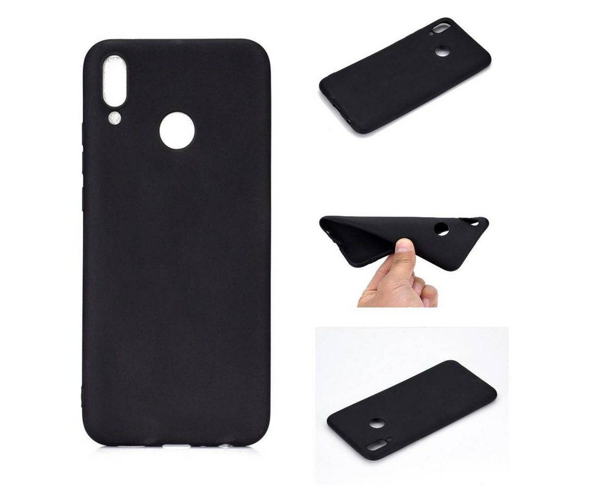 CoverKingz Handyhülle Huawei Y9 (2019) Handy Hülle Case Matt Schutzhülle Silikon Cover 16,5 cm (6,5 Zoll), Schutzhülle Handyhülle Silikoncover Softcase farbig von CoverKingz