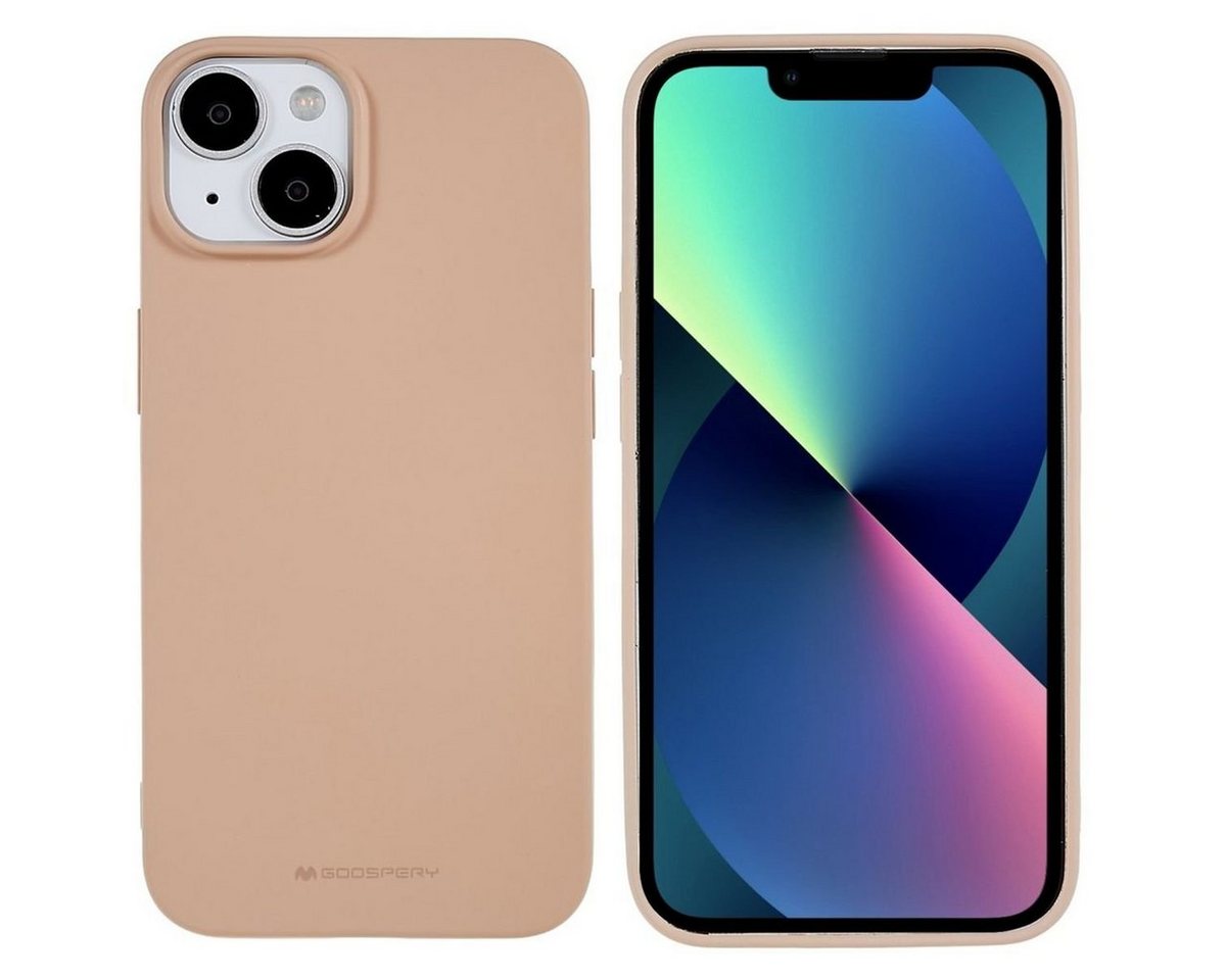 CoverKingz Handyhülle Hülle für Apple iPhone 14 Handyhülle Silikon Case Cover Bumper Matt 15,54 cm (6,12 Zoll), Schutzhülle Handyhülle Silikoncover Softcase farbig von CoverKingz