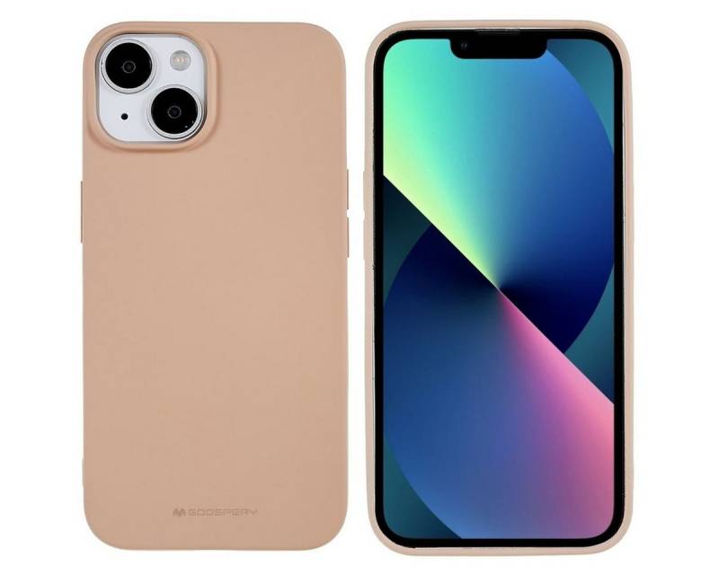 CoverKingz Handyhülle Hülle für Apple iPhone 14 Handyhülle Silikon Case Cover Bumper Matt 15,54 cm (6,12 Zoll), Schutzhülle Handyhülle Silikoncover Softcase farbig von CoverKingz