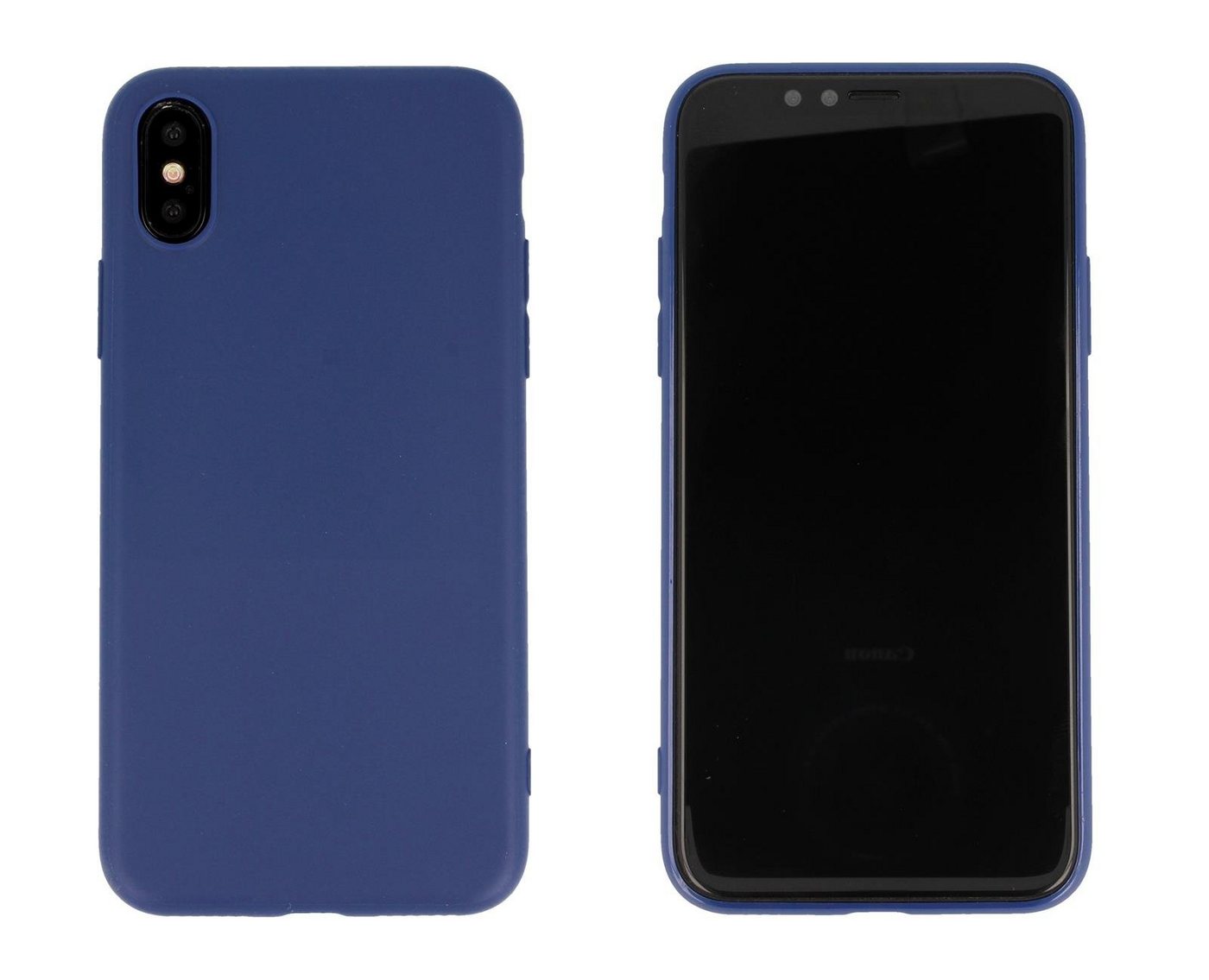 CoverKingz Handyhülle Hülle für Apple iPhone X/Xs Handyhülle Silikon Tasche Case Cover Blau CoverKingz Handyhülle Hülle für Apple iPhone X/Xs Handyhülle Silikon Tasche Case Cover Blau von CoverKingz