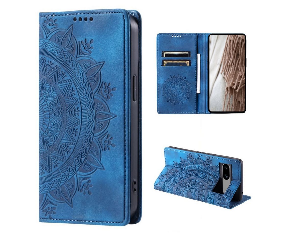 CoverKingz Handyhülle Hülle für Google Pixel 8a Handyhülle Flip Case Cover Tasche Etui 15,5 cm (6,1 Zoll), Mandala CoverKingz Handyhülle Hülle für Google Pixel 8a Handyhülle Flip Case Cover Tasche Etui 15,5 cm (6,1 Zoll), Mandala von CoverKingz
