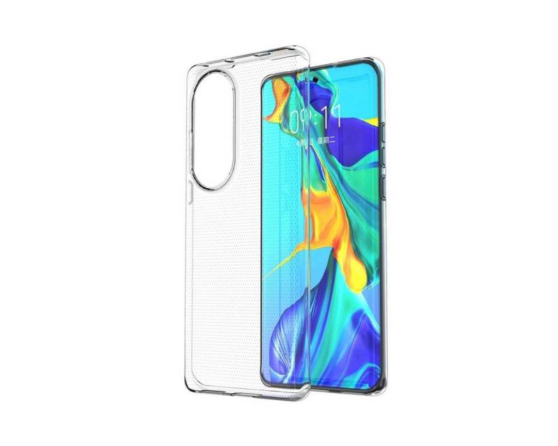 CoverKingz Handyhülle Hülle für Huawei P50 Pro Handyhülle Silikon Cover Case Bumper von CoverKingz