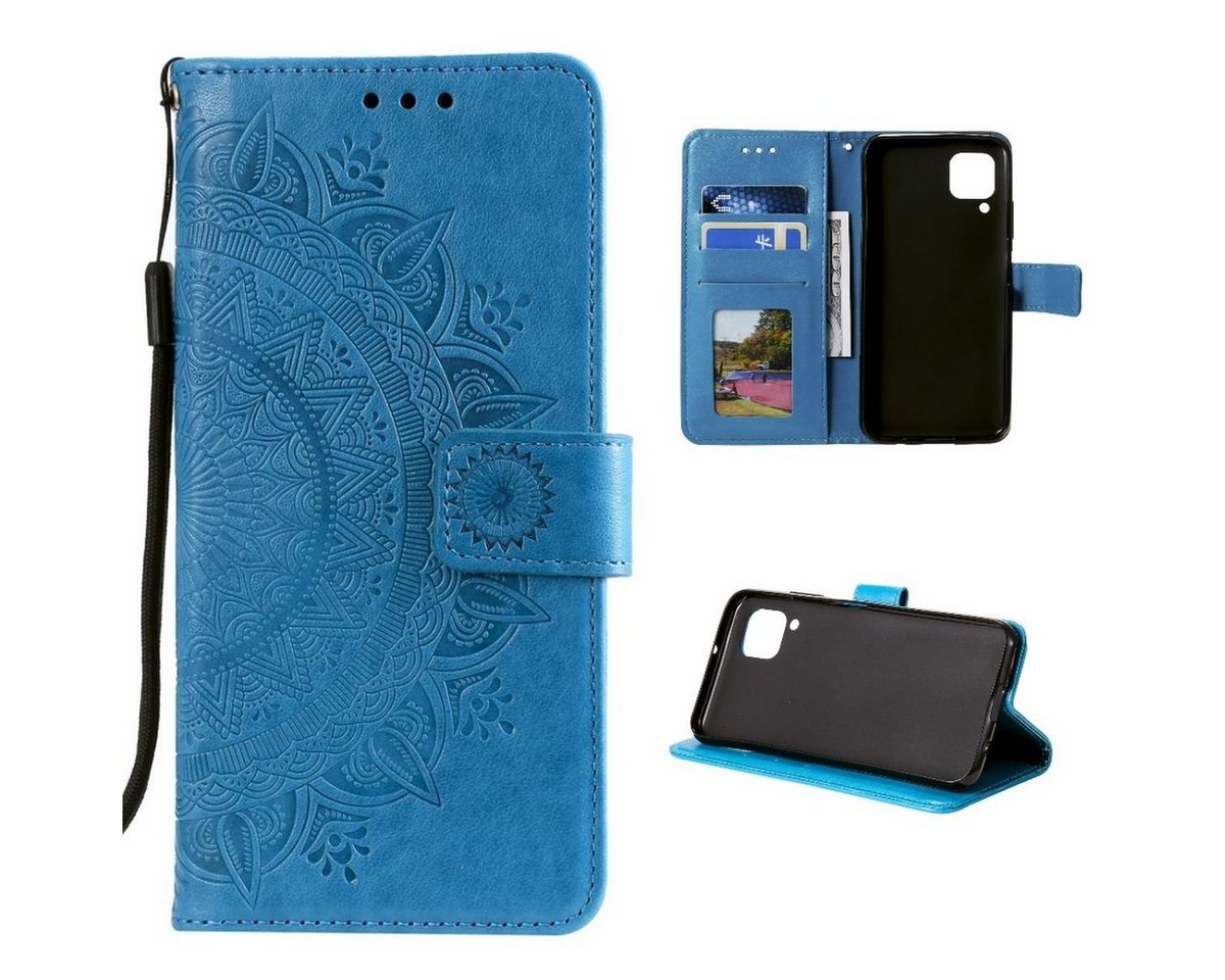 CoverKingz Handyhülle Hülle für Samsung Galaxy A12/M12 Handyhülle Flip Case Cover Tasche 16,5 cm (6,5 Zoll), Klapphülle Schutzhülle mit Kartenfach Schutztasche Motiv Mandala CoverKingz Handyhülle Hülle für Samsung Galaxy A12/M12 Handyhülle Flip Case Cover Tasche 16,5 cm (6,5 Zoll), Klapphülle Schutzhülle mit Kartenfach Schutztasche Motiv Mandala von CoverKingz