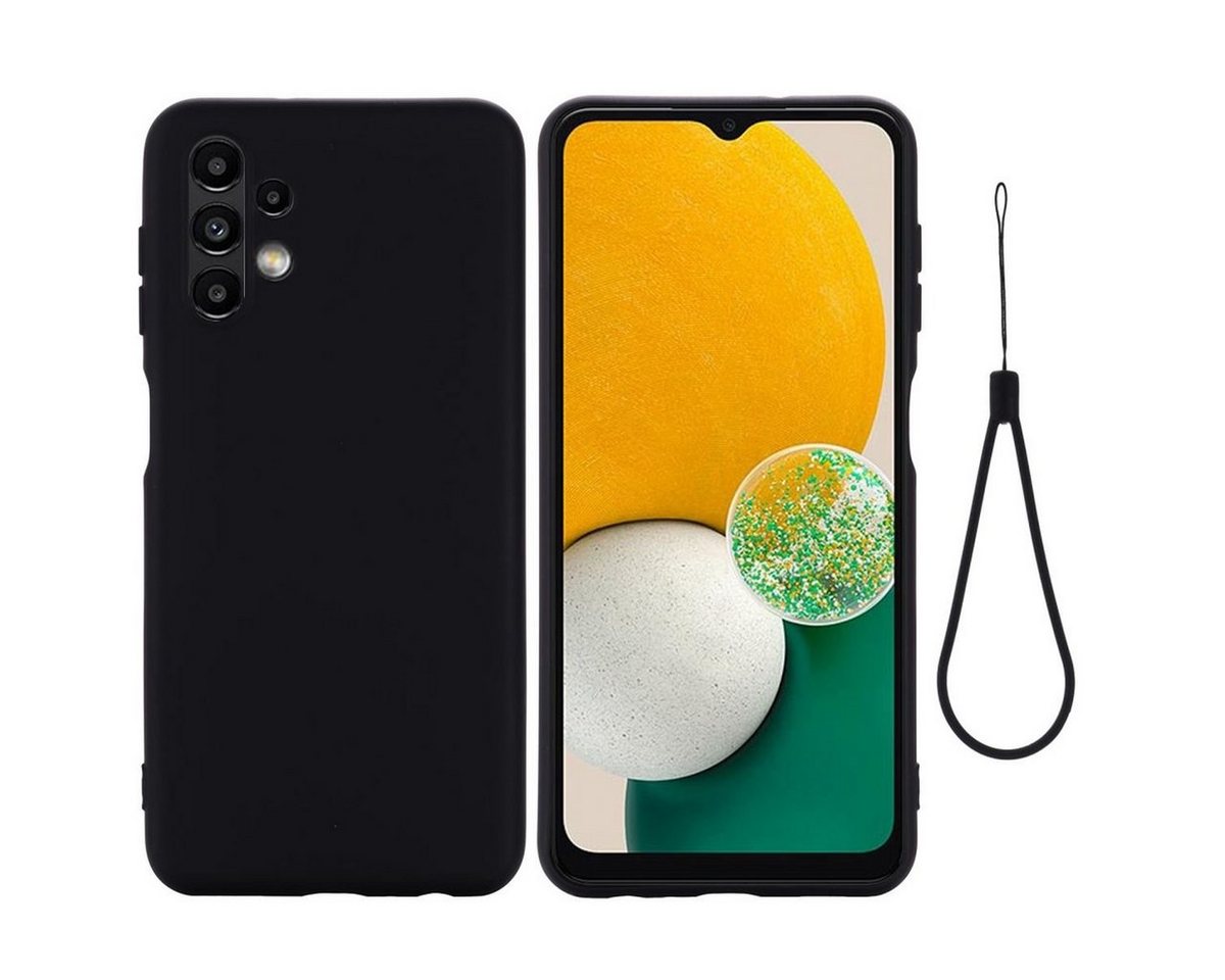 CoverKingz Handyhülle Hülle für Samsung Galaxy A13 4G Handy Silikon Case Cover Bumper Matt 16,76 cm (6,6 Zoll), Schutzhülle Handyhülle Silikoncover Softcase farbig von CoverKingz
