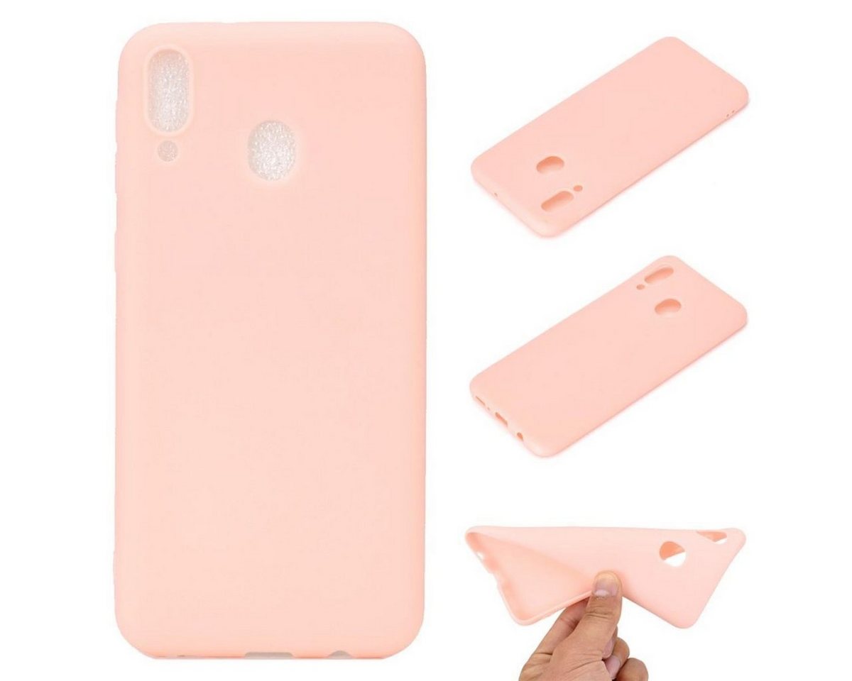 CoverKingz Handyhülle Hülle für Samsung Galaxy A30 Silikon Case Schutzhülle Cover 16,26 cm (6,4 Zoll), Schutzhülle Handyhülle Silikoncover Softcase farbig von CoverKingz