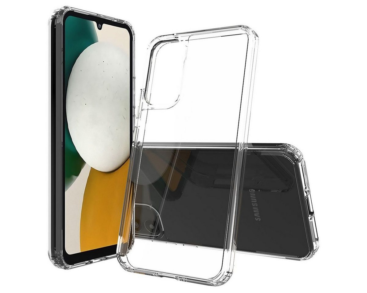 CoverKingz Handyhülle Hülle für Samsung Galaxy A34 5G Handy Case Hybrid Silikon Bumper 16,76 cm (6,6 Zoll), Handyhülle Schutzhülle Transparent Hybrid Silikonhülle von CoverKingz
