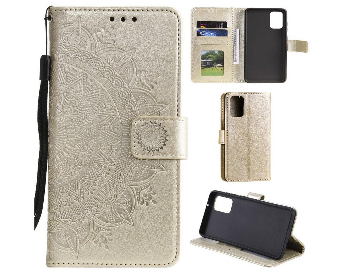CoverKingz Handyhülle Hülle für Samsung Galaxy A41 Handyhülle Flip Case Cover Tasche, Klapphülle Schutzhülle mit Kartenfach Schutztasche Motiv Mandala CoverKingz Handyhülle Hülle für Samsung Galaxy A41 Handyhülle Flip Case Cover Tasche, Klapphülle Schutzhülle mit Kartenfach Schutztasche Motiv Mandala von CoverKingz